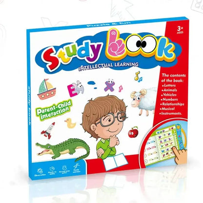 Kid's Interactive Learning Playbook - Alphabets, Numbers, Stories